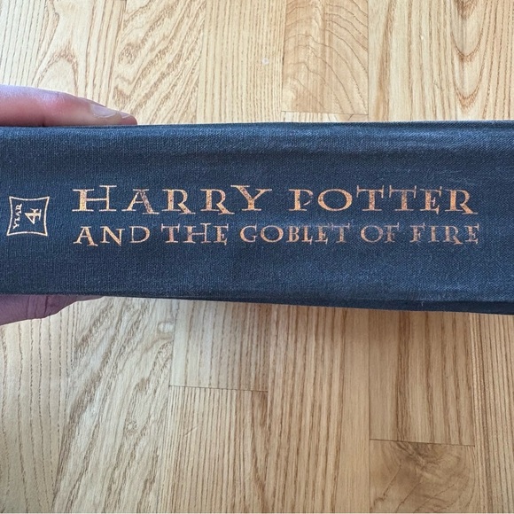 Harry Potter and the Goblet of Fire book J.K. Rowling First Edition 2000 wizard - Picture 2 of 13